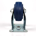 3 inches medium duty  plate rigid elastic casters